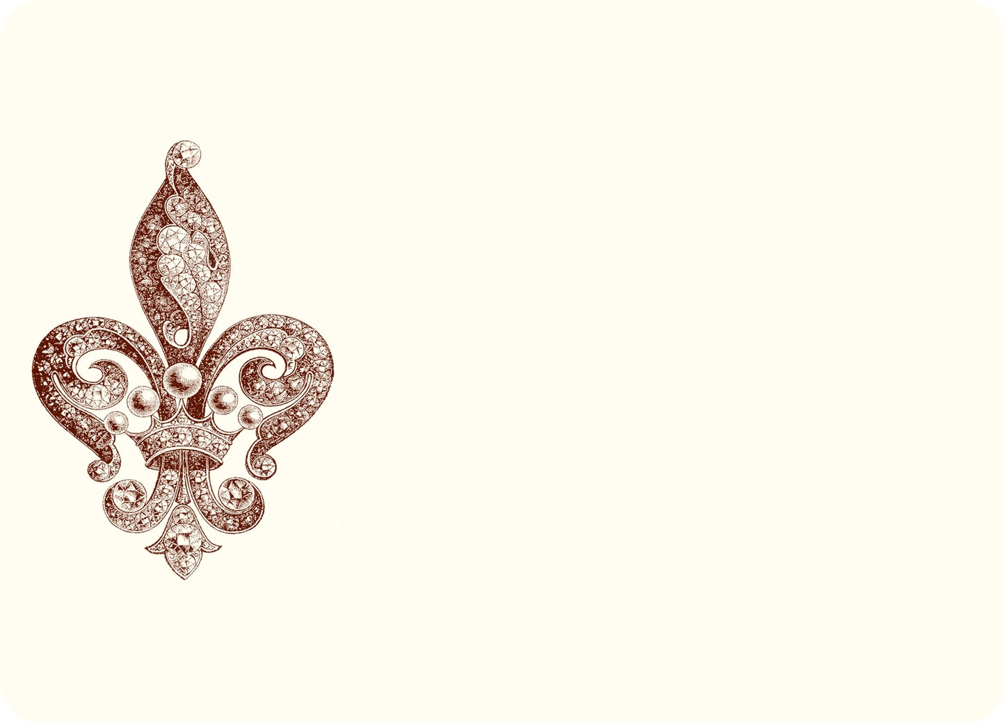 Notes Fleur De Lys Jewel A6