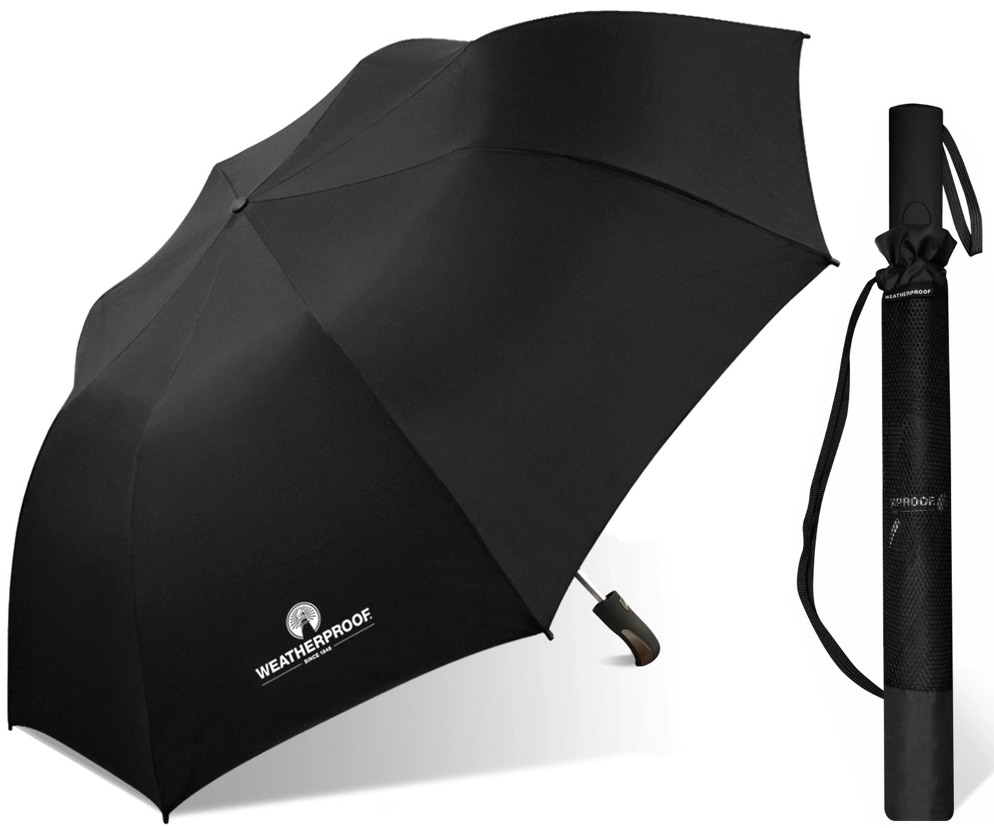 Umbrella Waterproof Auto 56" Two Person