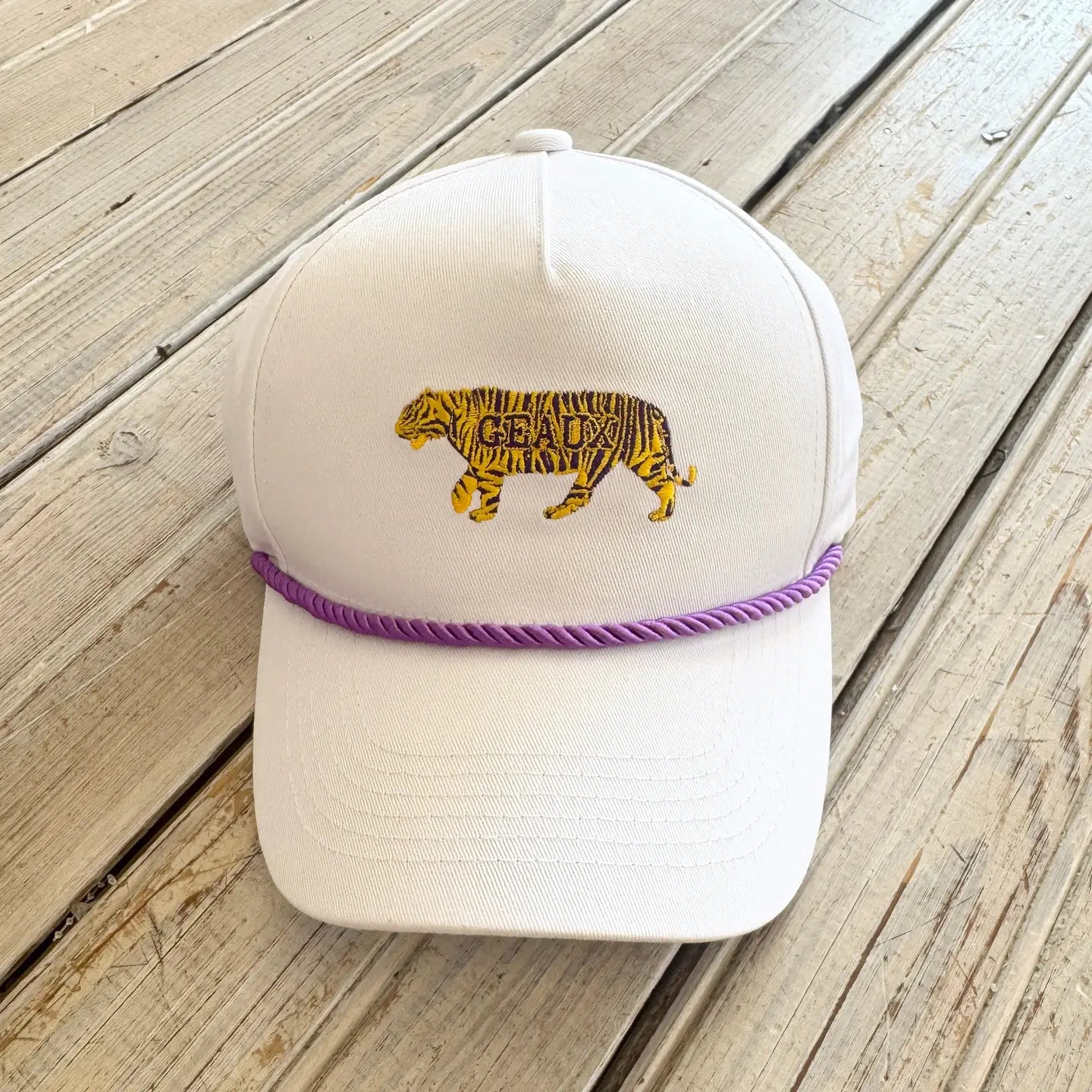 LSU Tigers Geaux Rope Cap