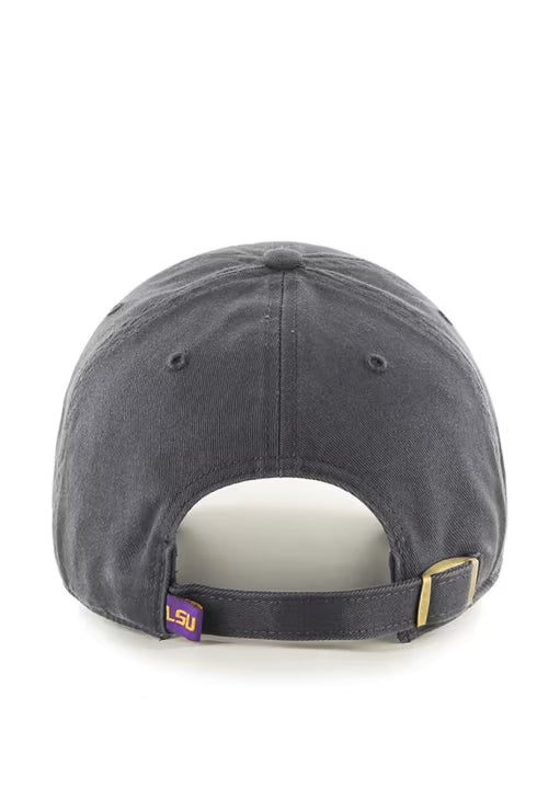 LSU Tigers Cap Clean UP 47 Brand Charcoal LSU