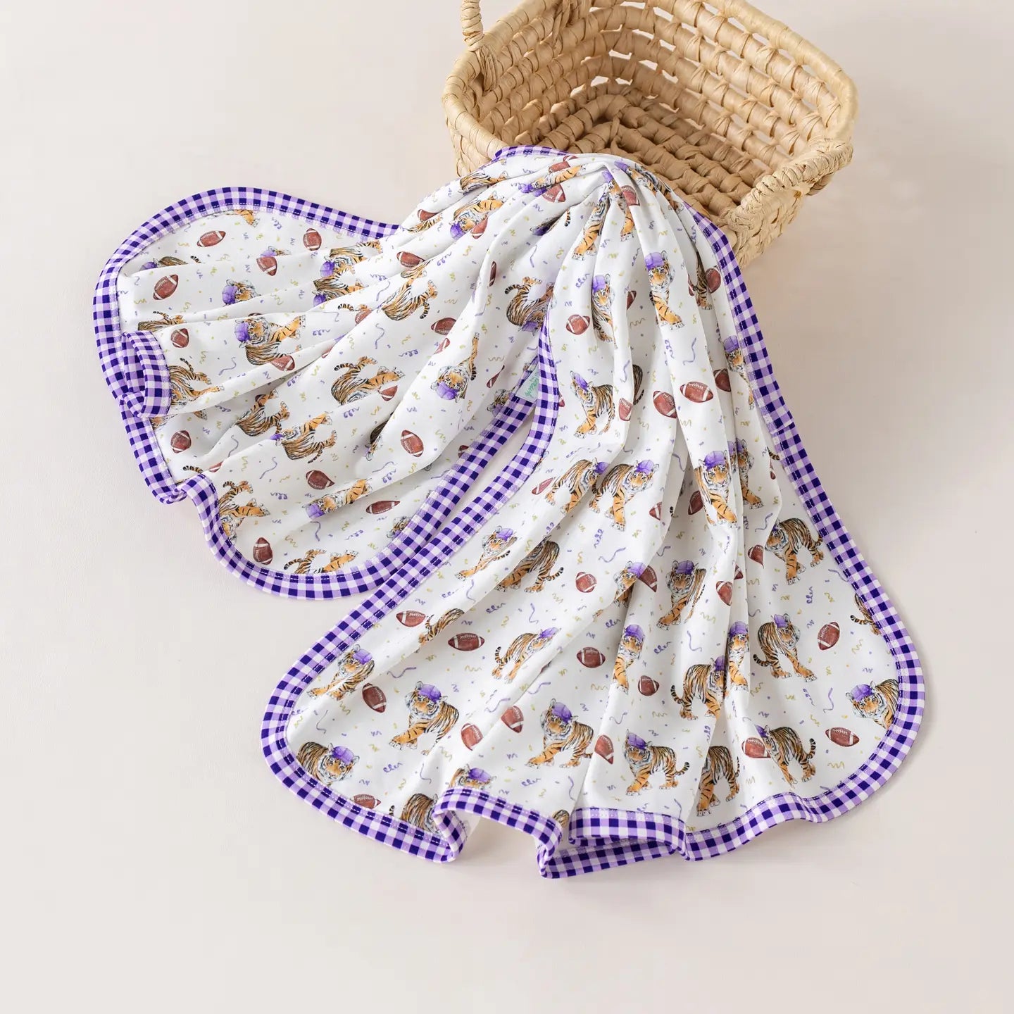 Blanket Organic Cotton Swaddle Louisiana