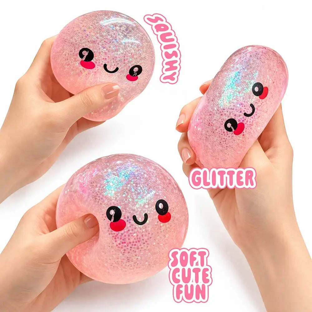 Dumpling Squishy Glitter Mystery Stress Release Toy
