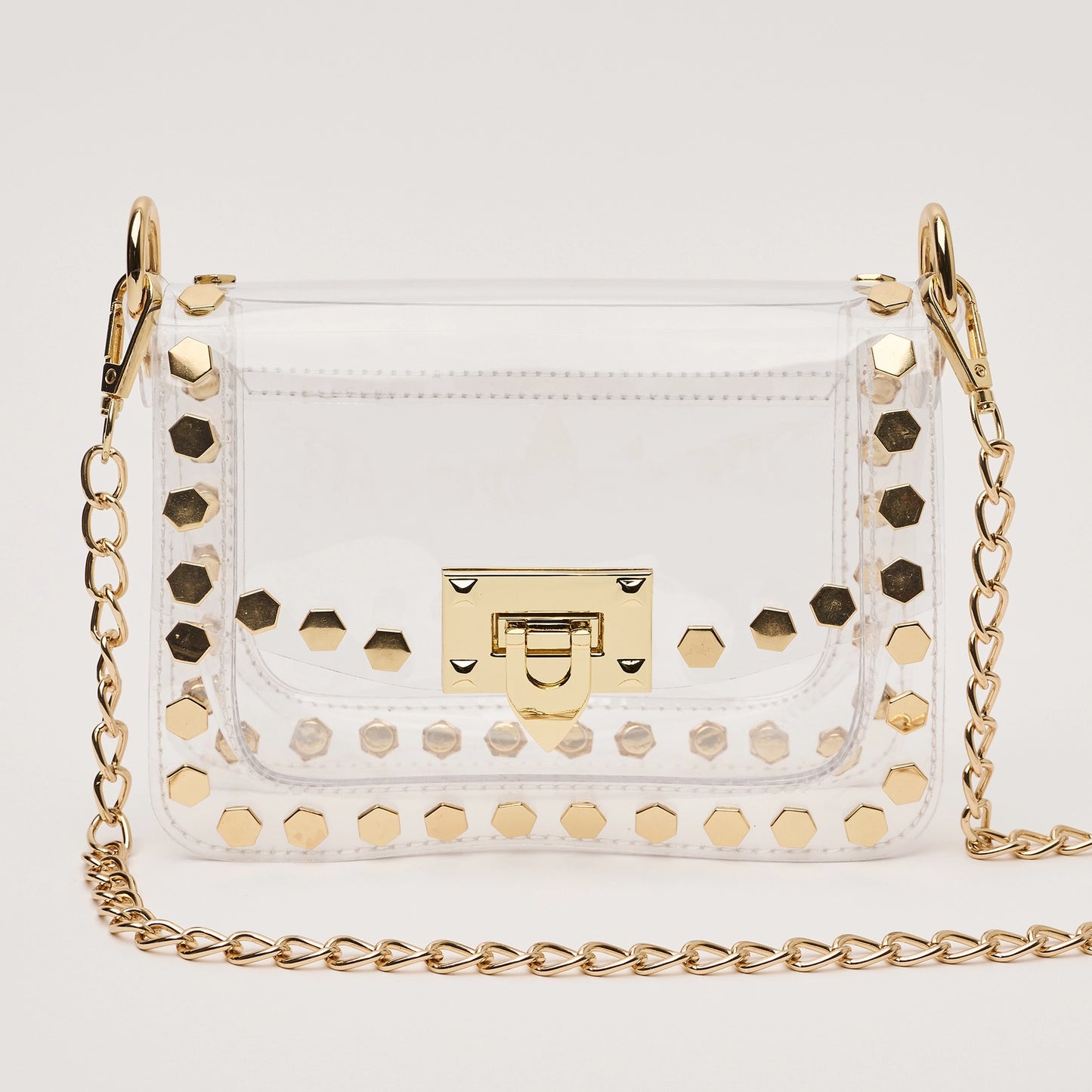 Clear Bag Hexagon The Jackie