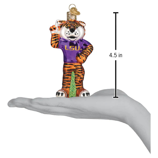 LSU Tigers Mike the Tiger Ornament