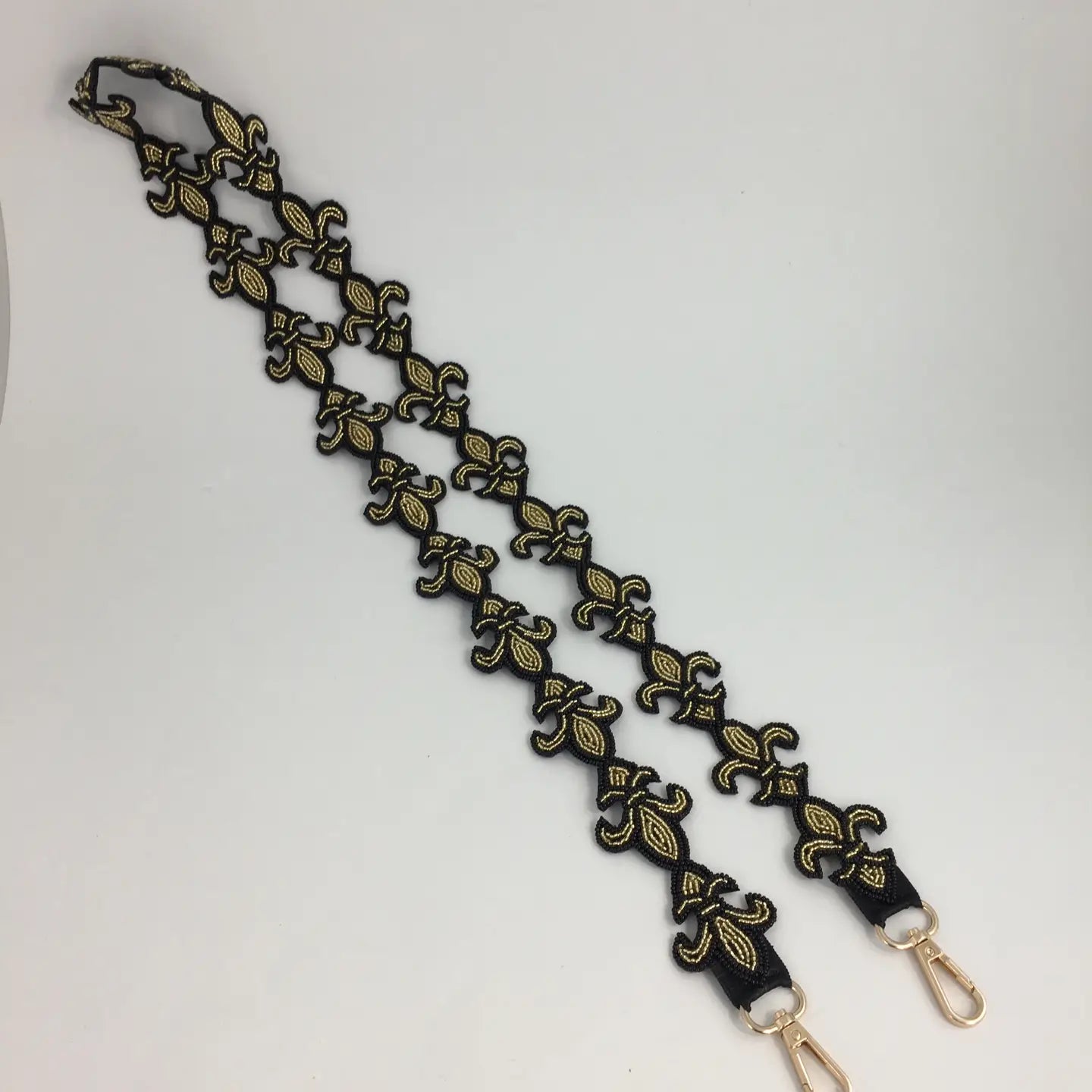 Purse Fleur de Lis with Special Strap Songlily