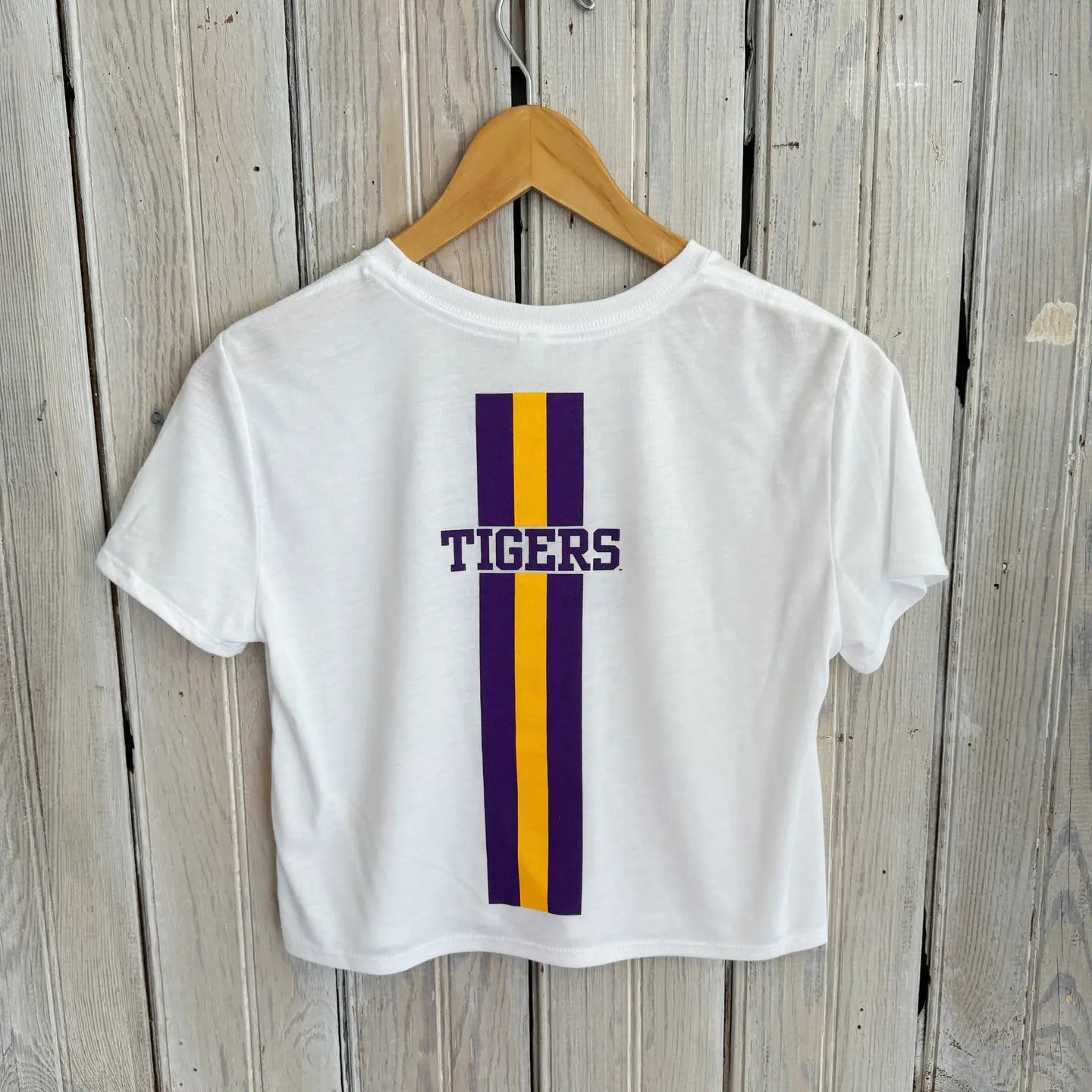 LSU Tigers Women's Jt X Crop Top