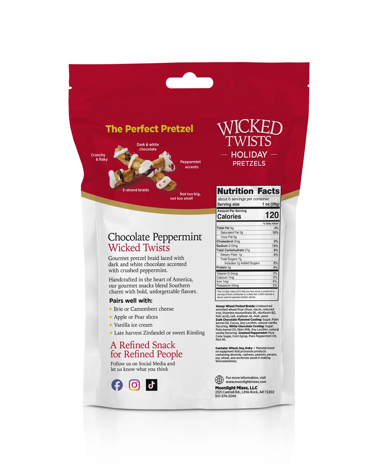 Wicked Twists Chocolate Peppermint