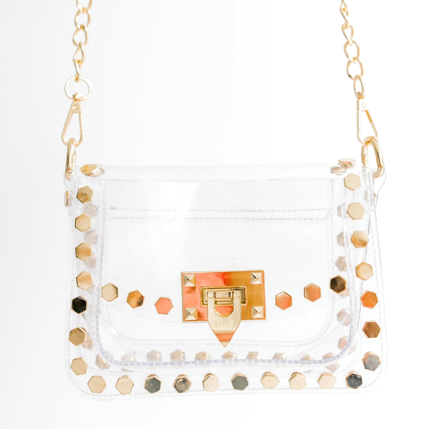Clear Bag Hexagon The Jackie