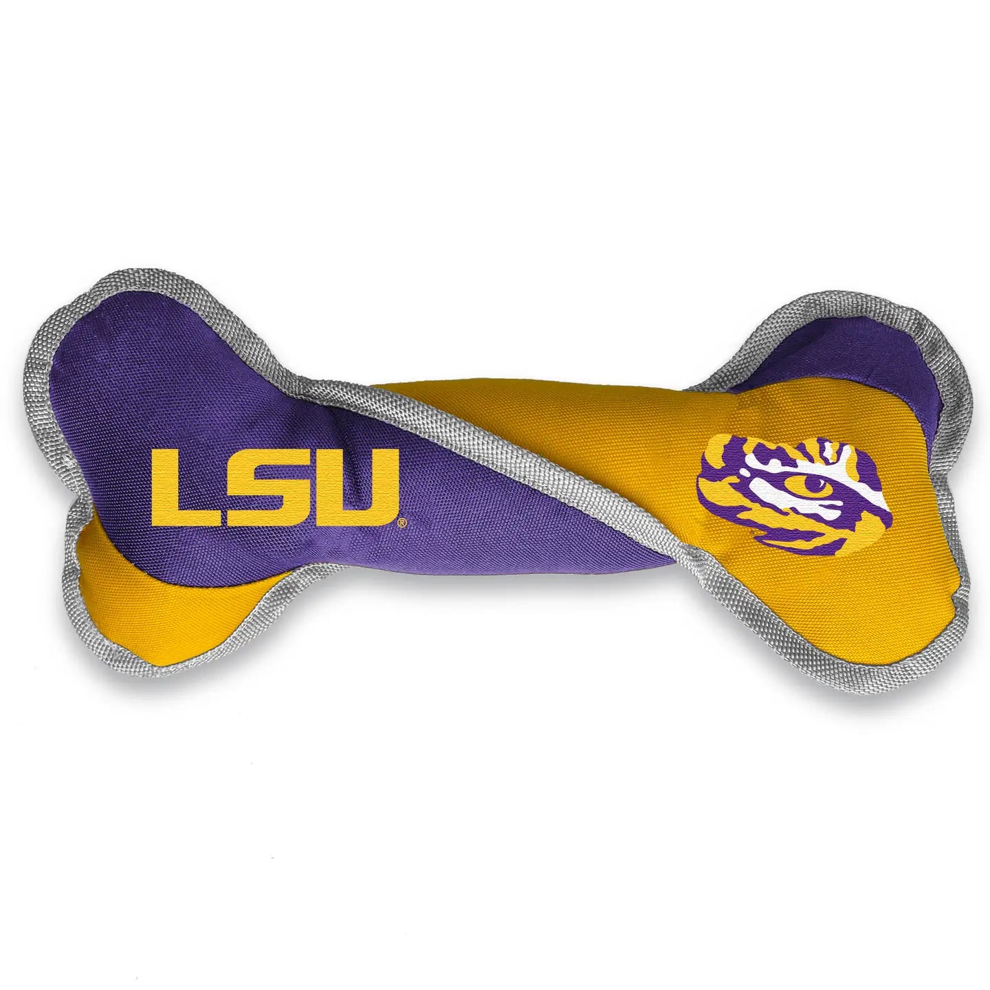 LSU Tigers Pet Tug Bone