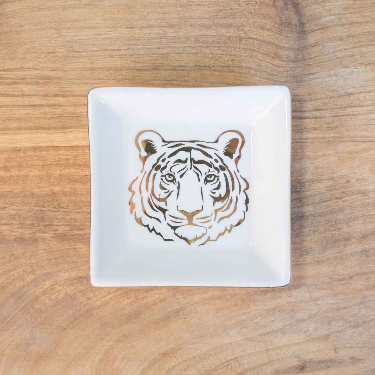 Trinket Dish Tiger
