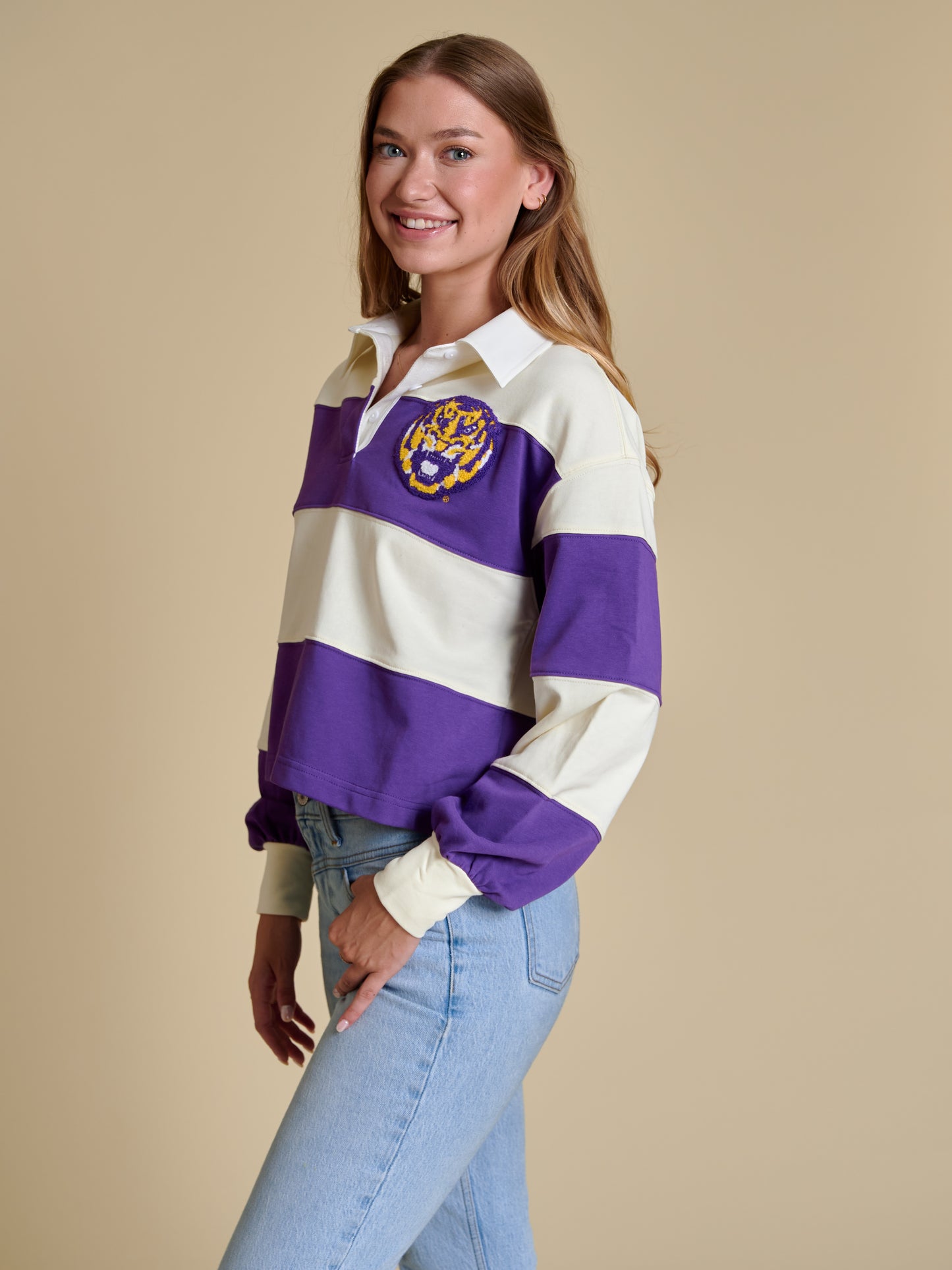 Women's Long-Sleeve Rugby Top
