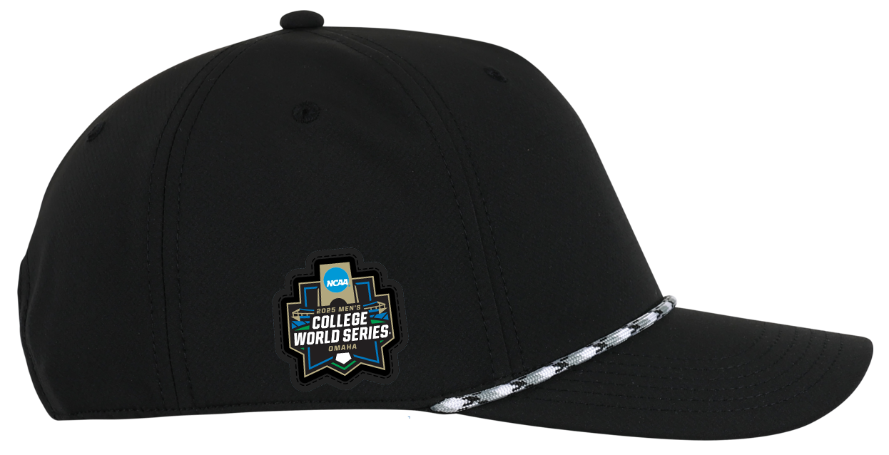 LSU Tigers CWS 2025 National Championship Ahead Alto Black Cap