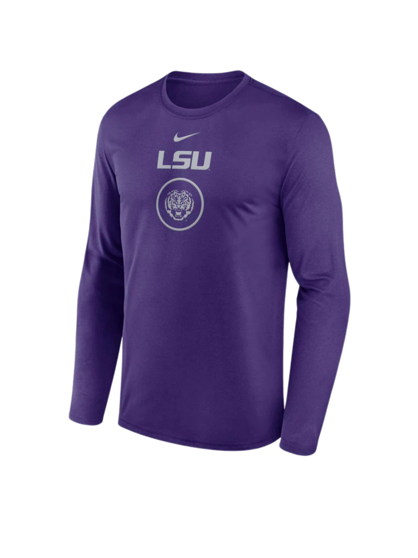 LSU Tigers Nike Men's Practice Long-Sleeve T-Shirt 2024