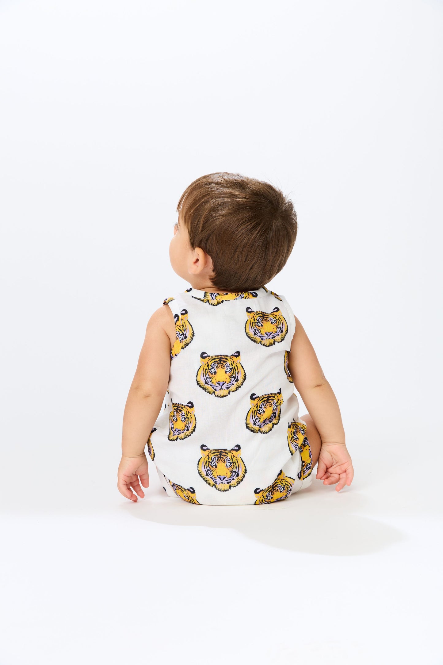 LSU Tigers Unisex Henley Onesie