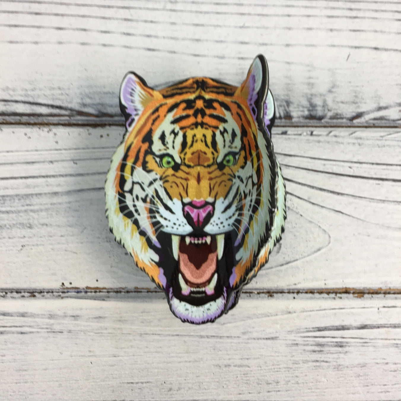 Tiger Head Claw Clip