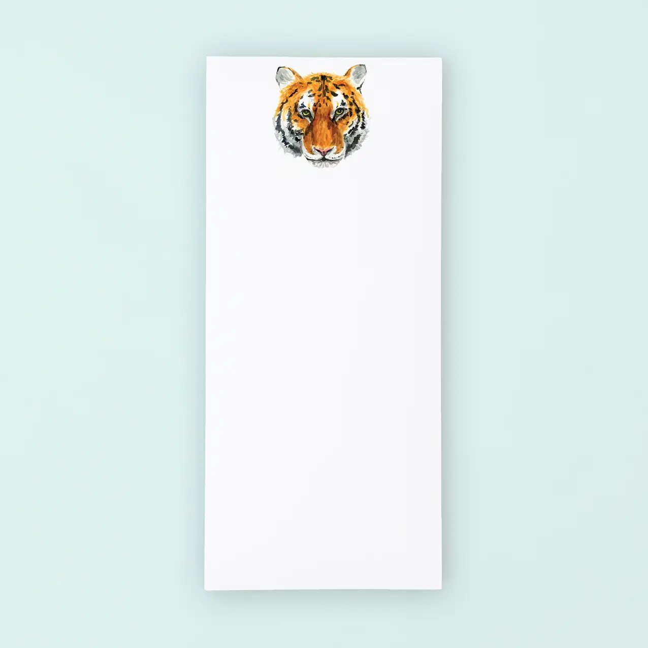 Notepad Tall Tiger Face
