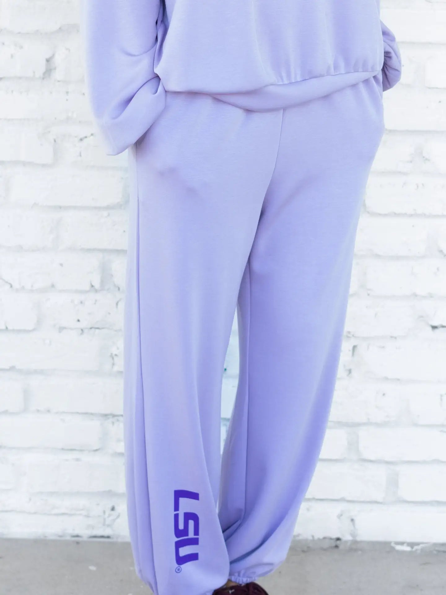 LSU Tigers Women's Joggers Lavender Pants