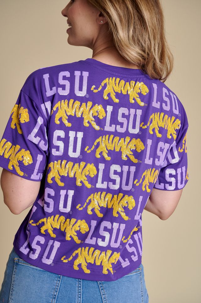 Women's T-Shirt Sequin Repeat
