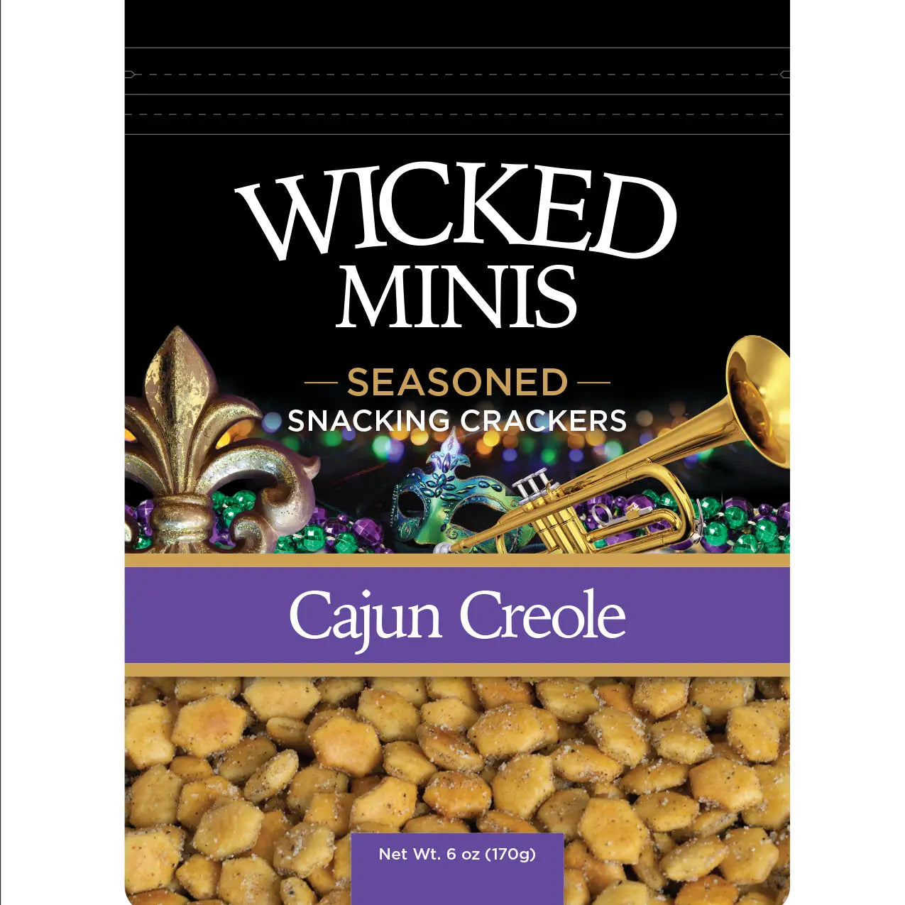 Wicked Mini Cajun Creole Crackers