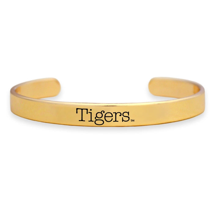 LSU Tigers Bracelet Phrase Cuff Mascot LSU