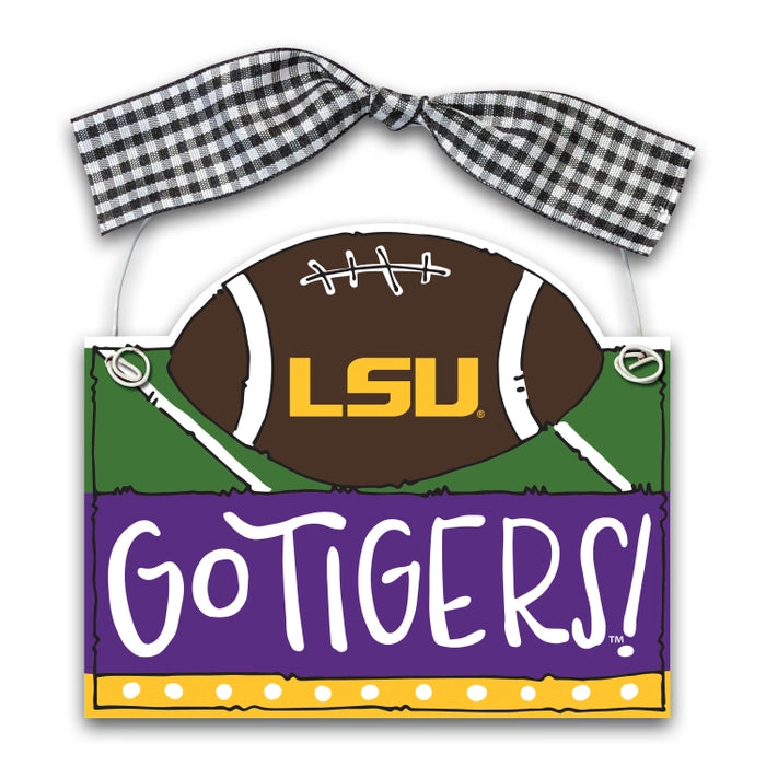 LSU Tigers Ornament Football