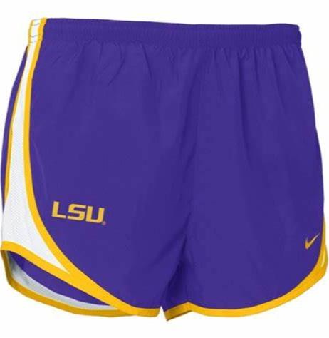 LSU Tigers Nike Women's Tempo Shorts