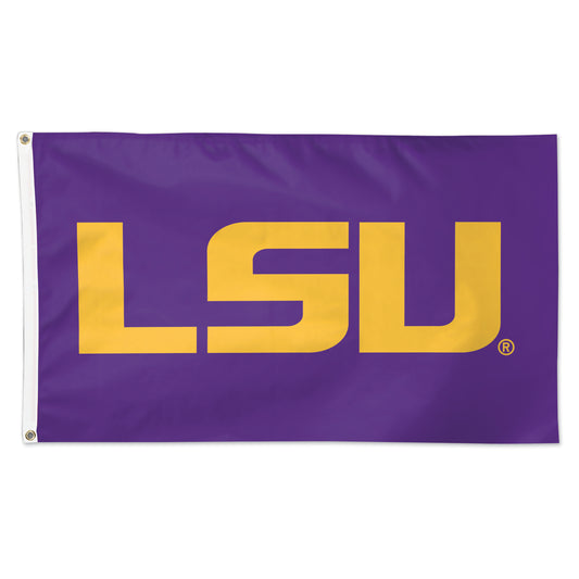 LSU Tigers Purple Flag 3x5 with Grommets