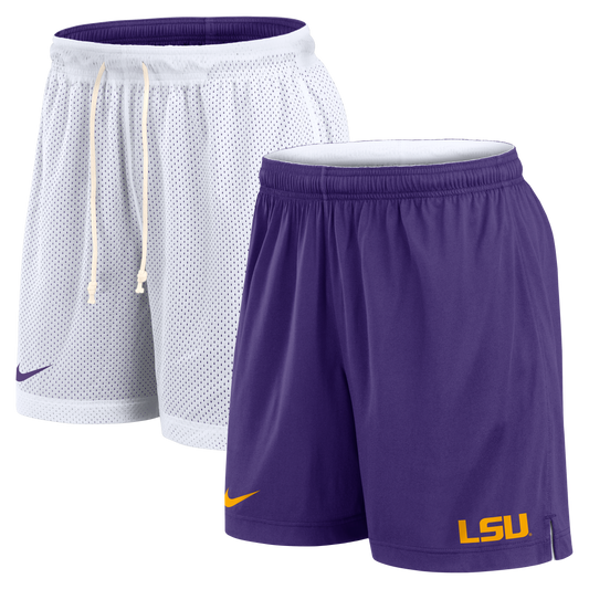 LSU Tigers Men's Nike Reverse Mesh Shorts