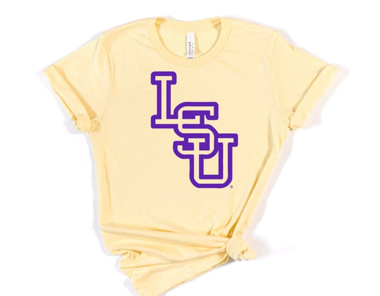 LSU Tigers T-Shirt Stacked