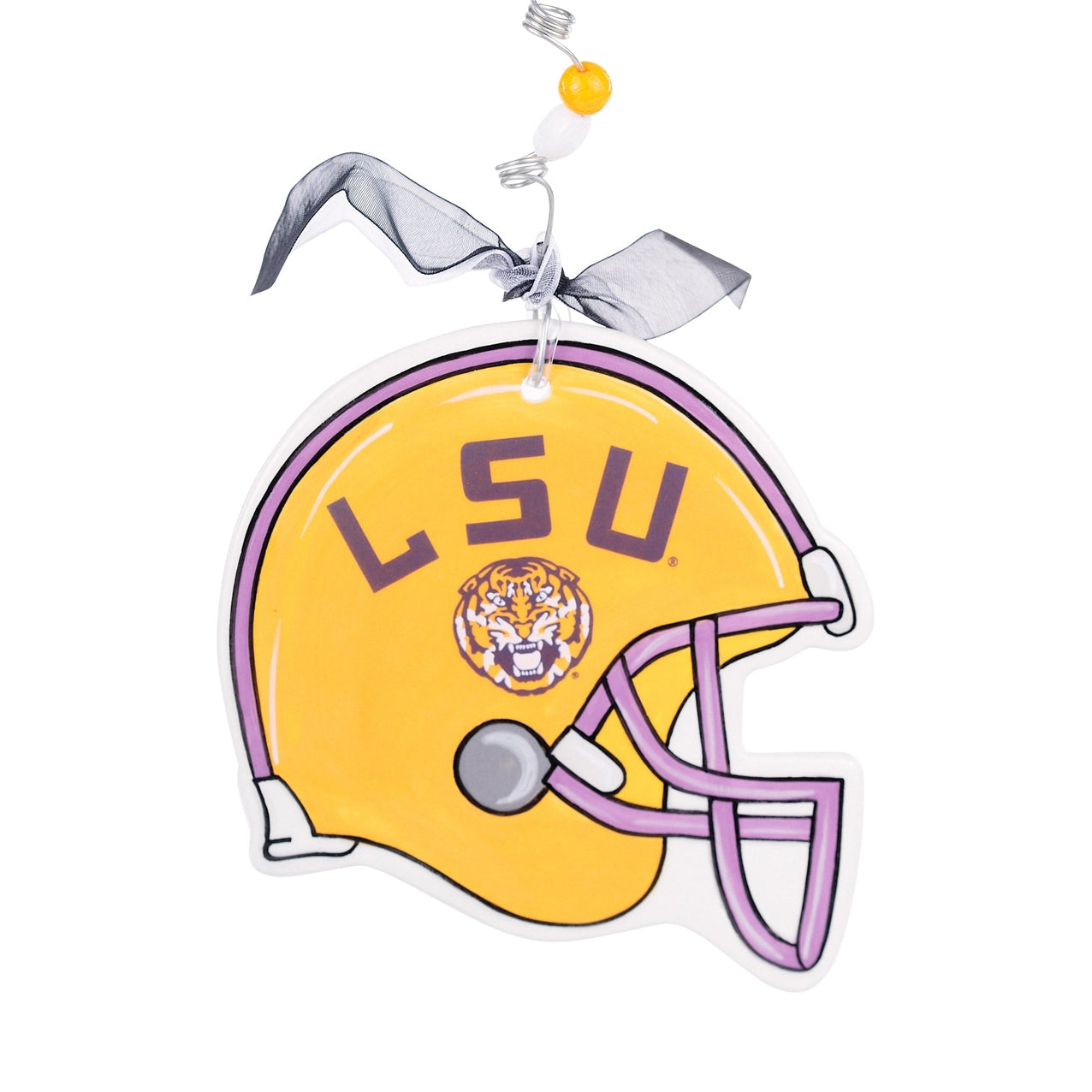LSU Tigers Ornament Flat Helmet