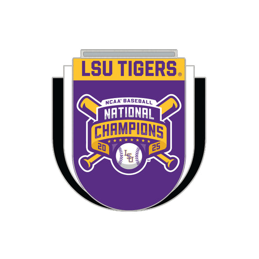 LSU Tigers 2025 CWS Baseball National Champions Lapel Pin