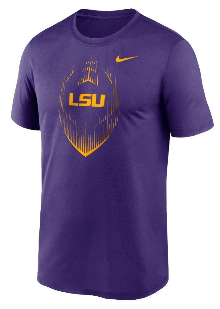 LSU Tigers Nike Men's Legend Football Icon T-Shirt F24