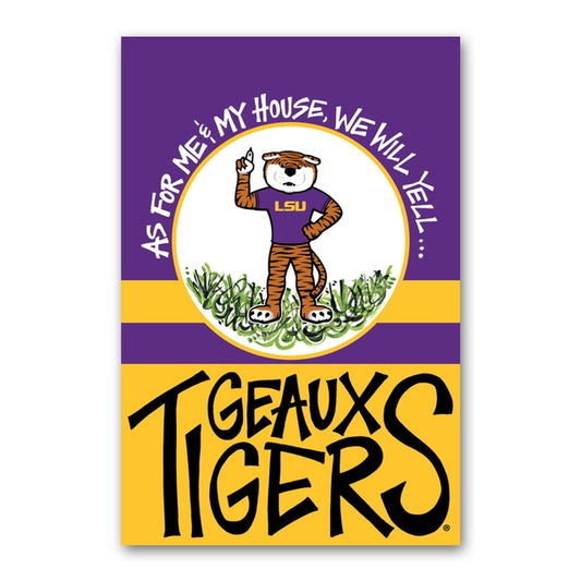 LSU Tigers Garden Flag As For Me