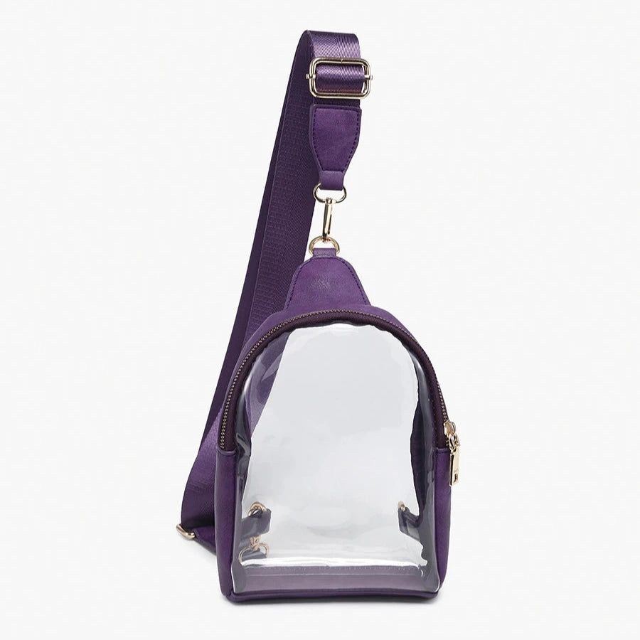 Bag Clear Slim with Removeable Guitar Strap.