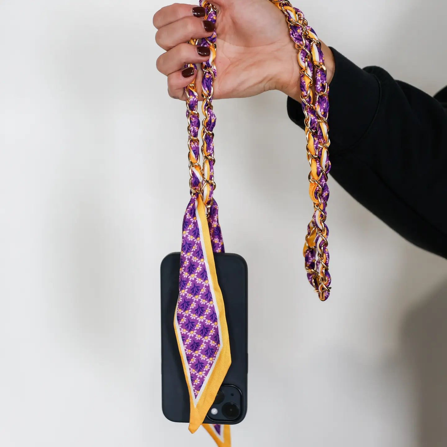 Sideline Woven Scarf Strap Chain for Purse or Phone