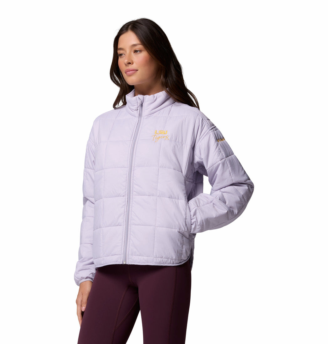 LSU Tigers Columbia Women's Sienna Hill Quilted Jacket Fall 2026