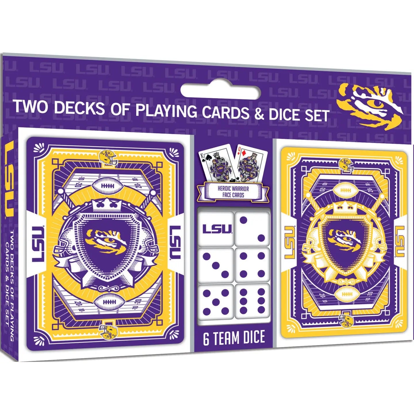 LSU Tiger Playing Cards Masterpieces