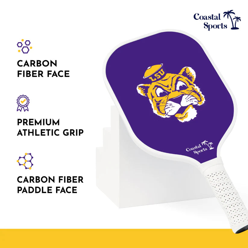 LSU Tigers Pickleball Paddle