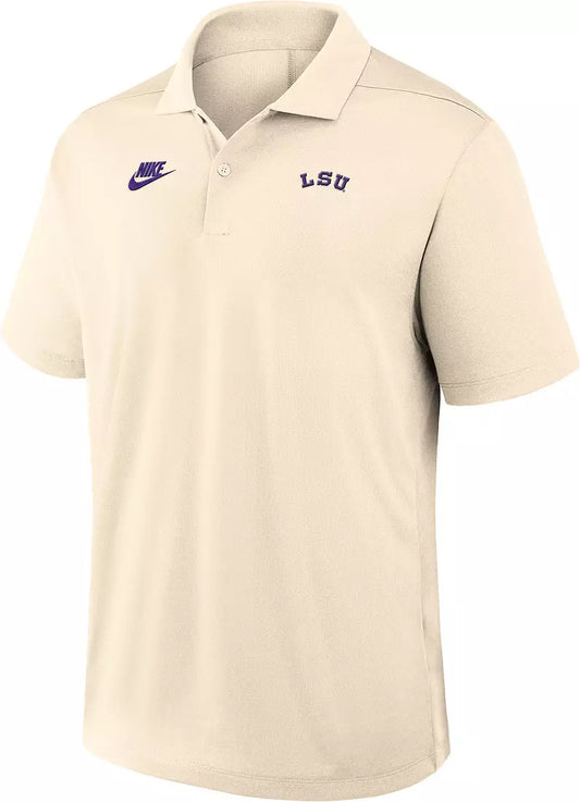 LSU Tigers Nike Men's Victory  Heathered Plus Legacy Polo F26