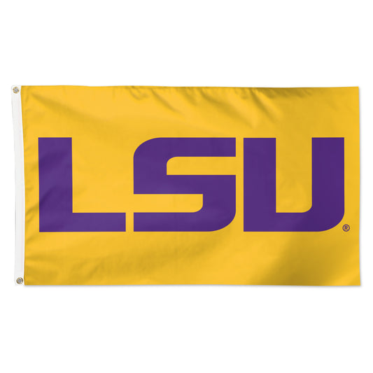 LSU Tigers Flag Gold with Grommets 3 x 5