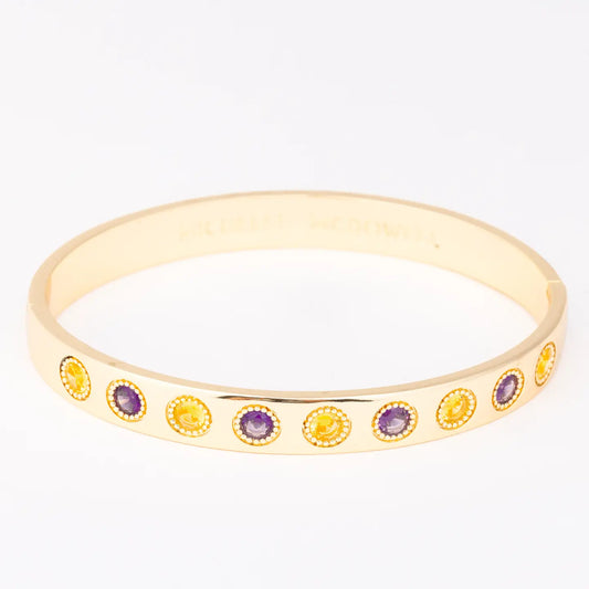 Bracelets Kelly Purple and Gold MM