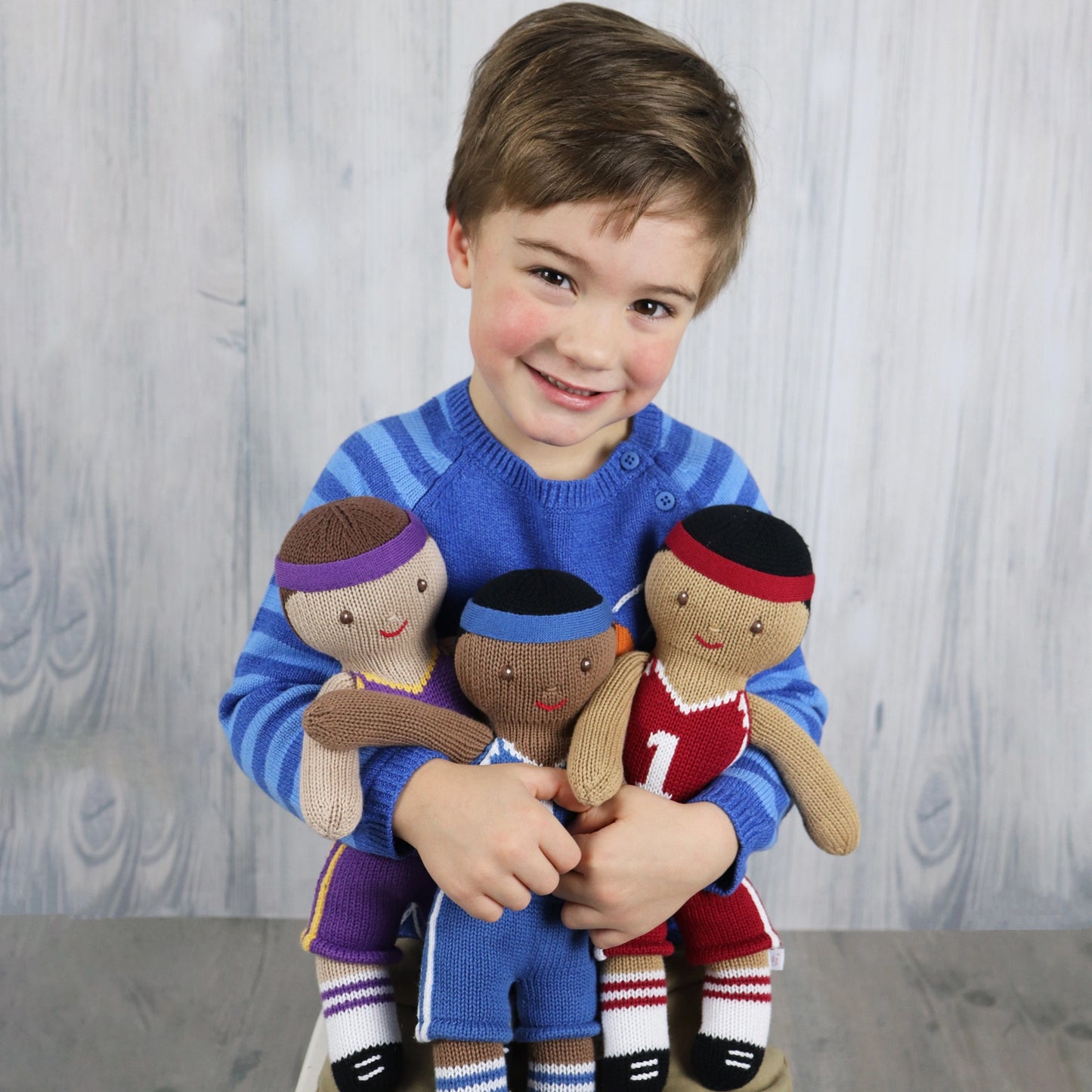 Zubels Knit Doll - Basketball Player