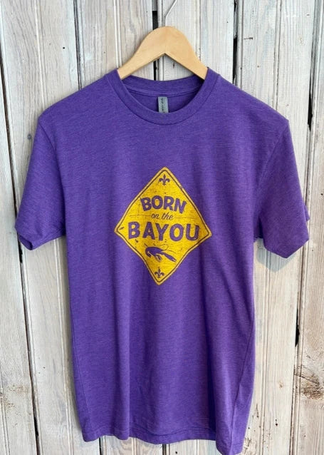 T-Shirt  Born on the Bayou