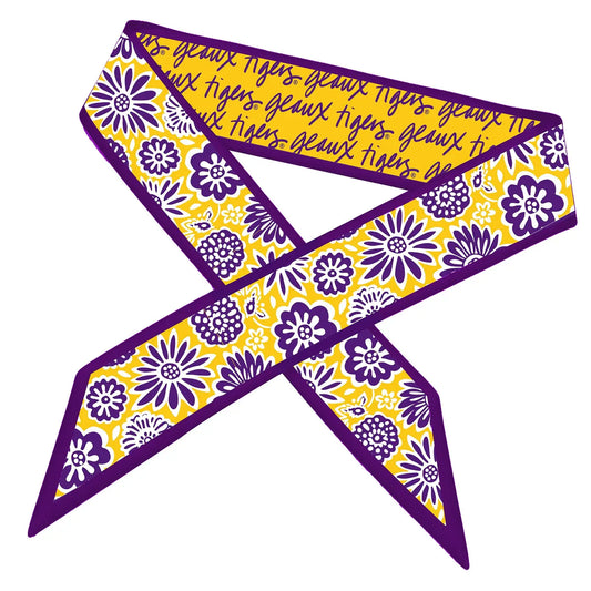 LSU Tigers Scarf Skinny Desden