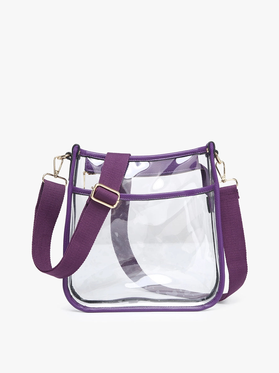 Bag Crossbody Posie  clear with Vegan Leather