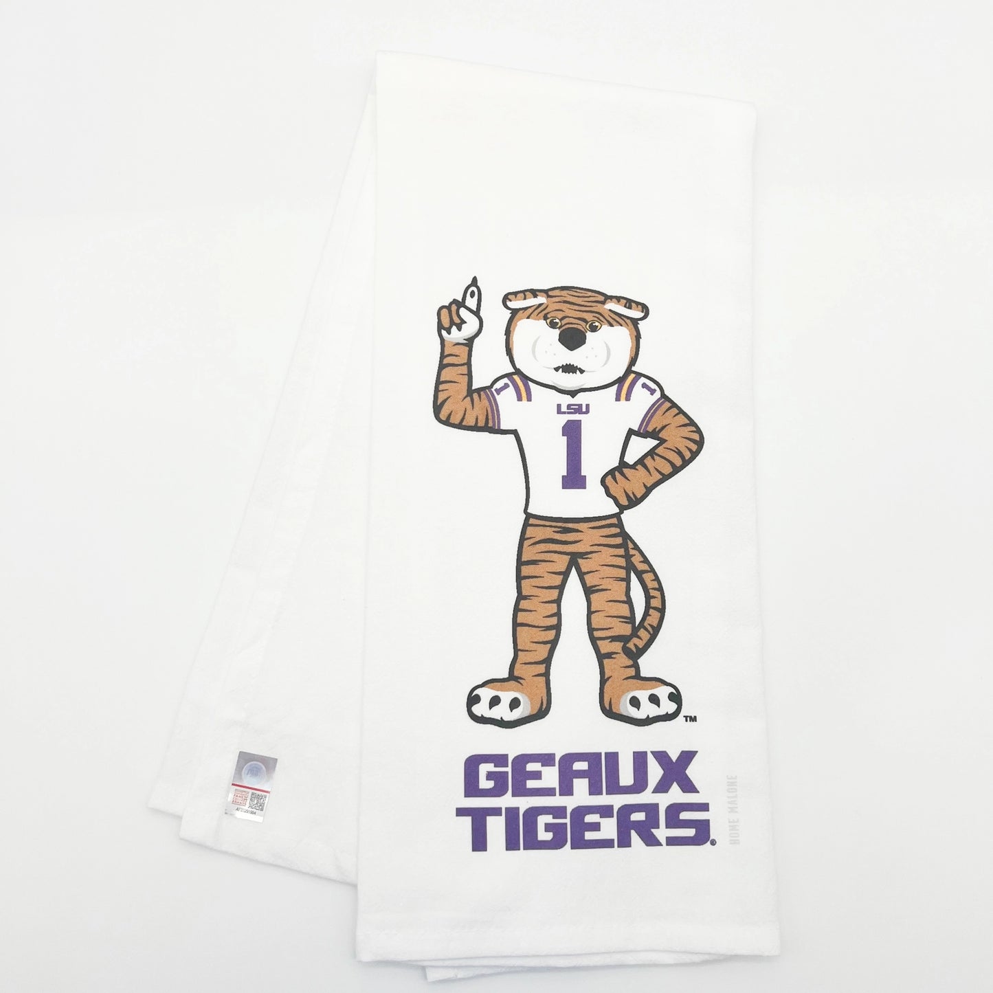 Louisiana State Tea Towel Mascot with Towel Band