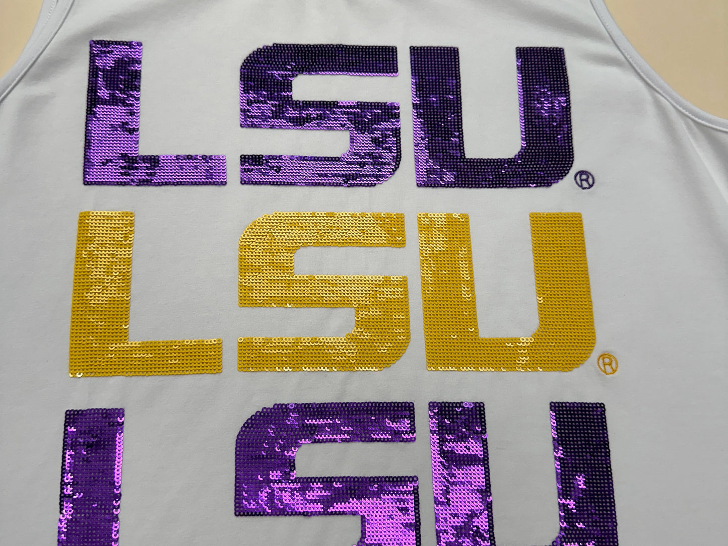 LSU Tigers Women's Tank Top Triple Block