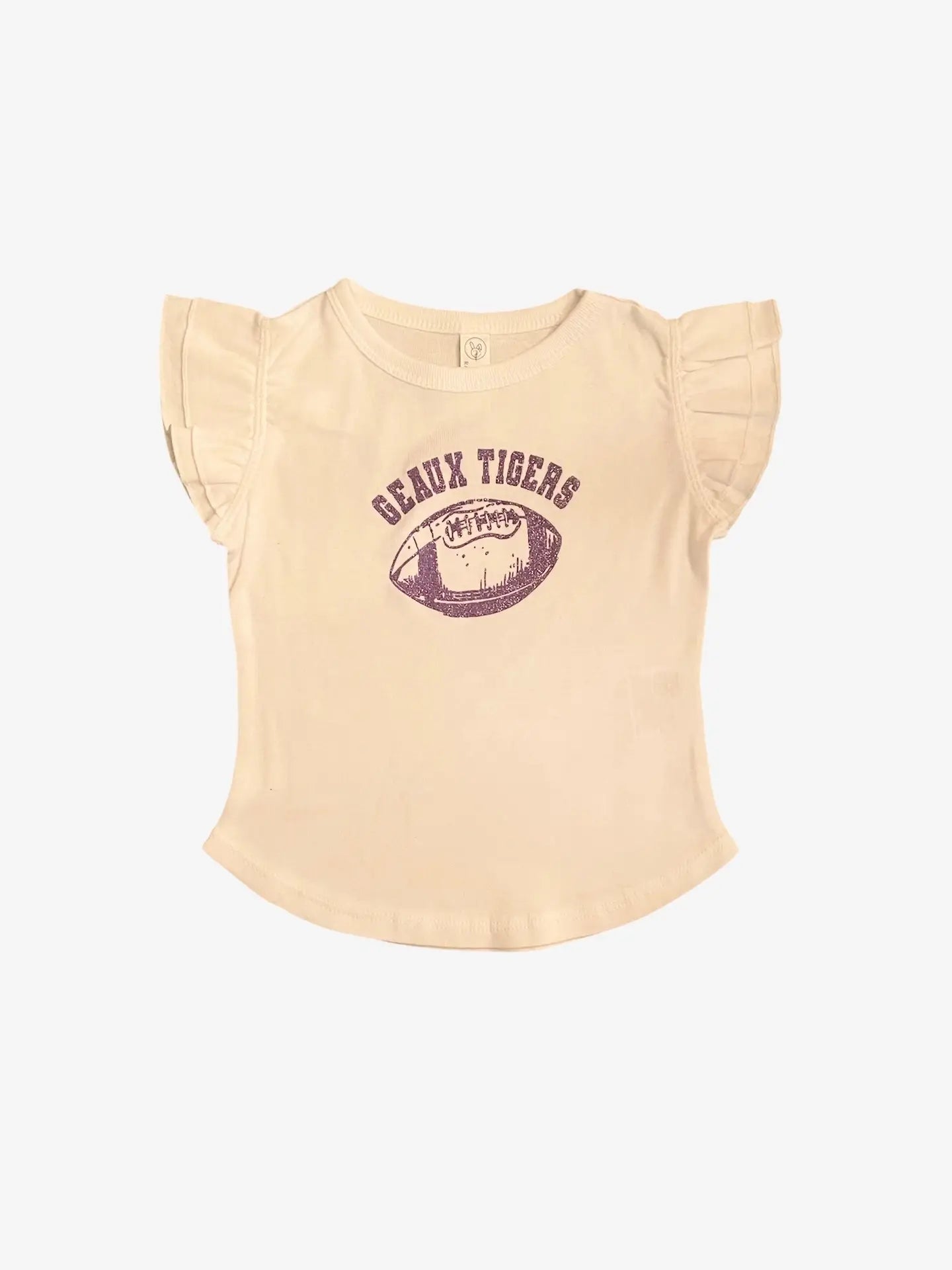Kid's T-Shirt Flutter Sleeve Geaux Tigers