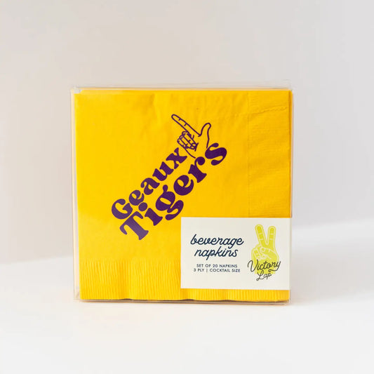 LSU Tigers Cocktail Napkins