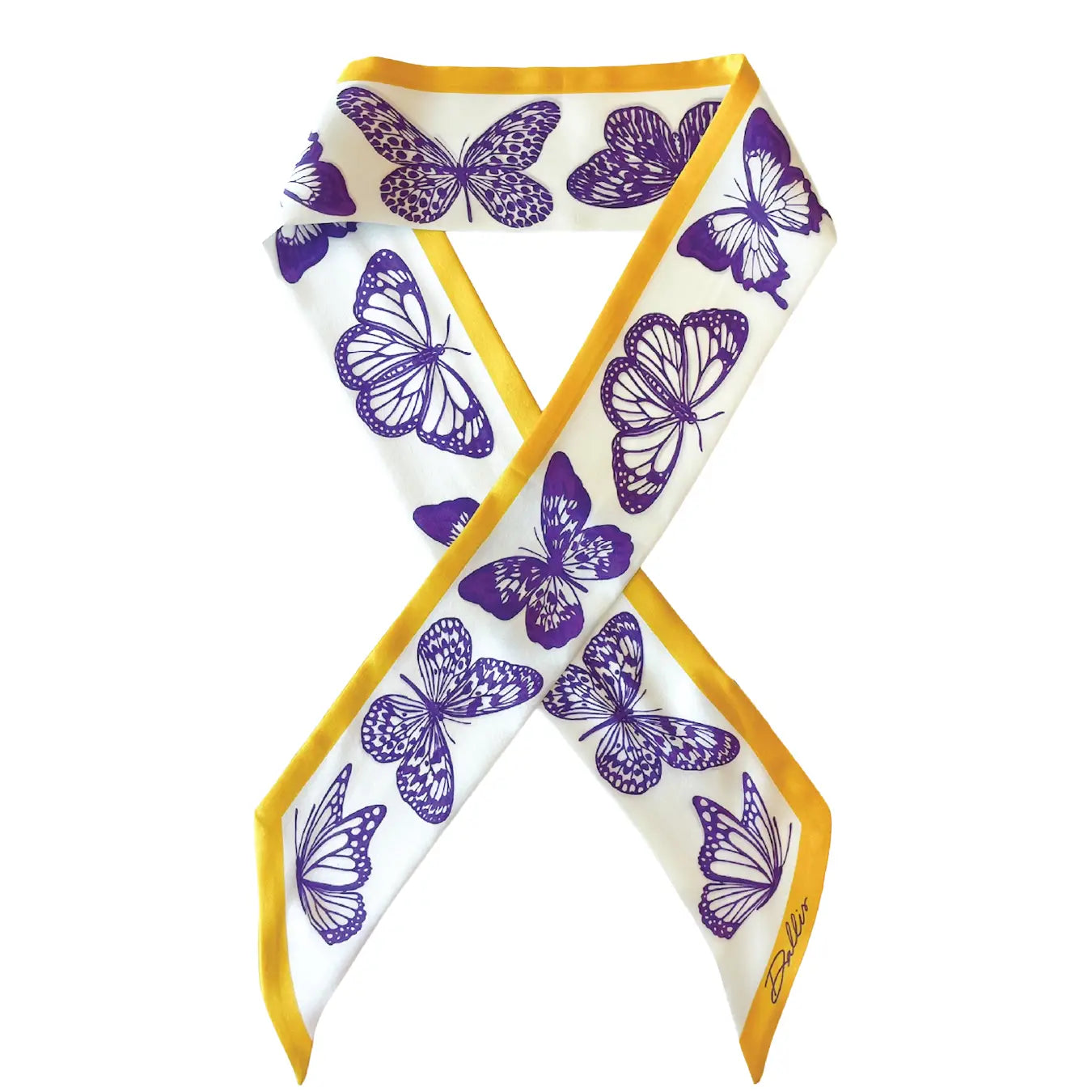 Mariposa Twilly in Purple & Gold